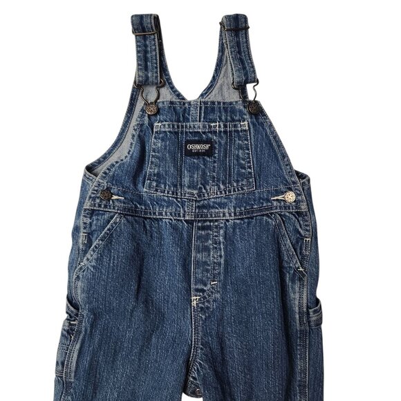 Osh Kosh OshKosh B Gosh Cargo Overalls Blue Denim 24M 24 months - Picture 2 of 8